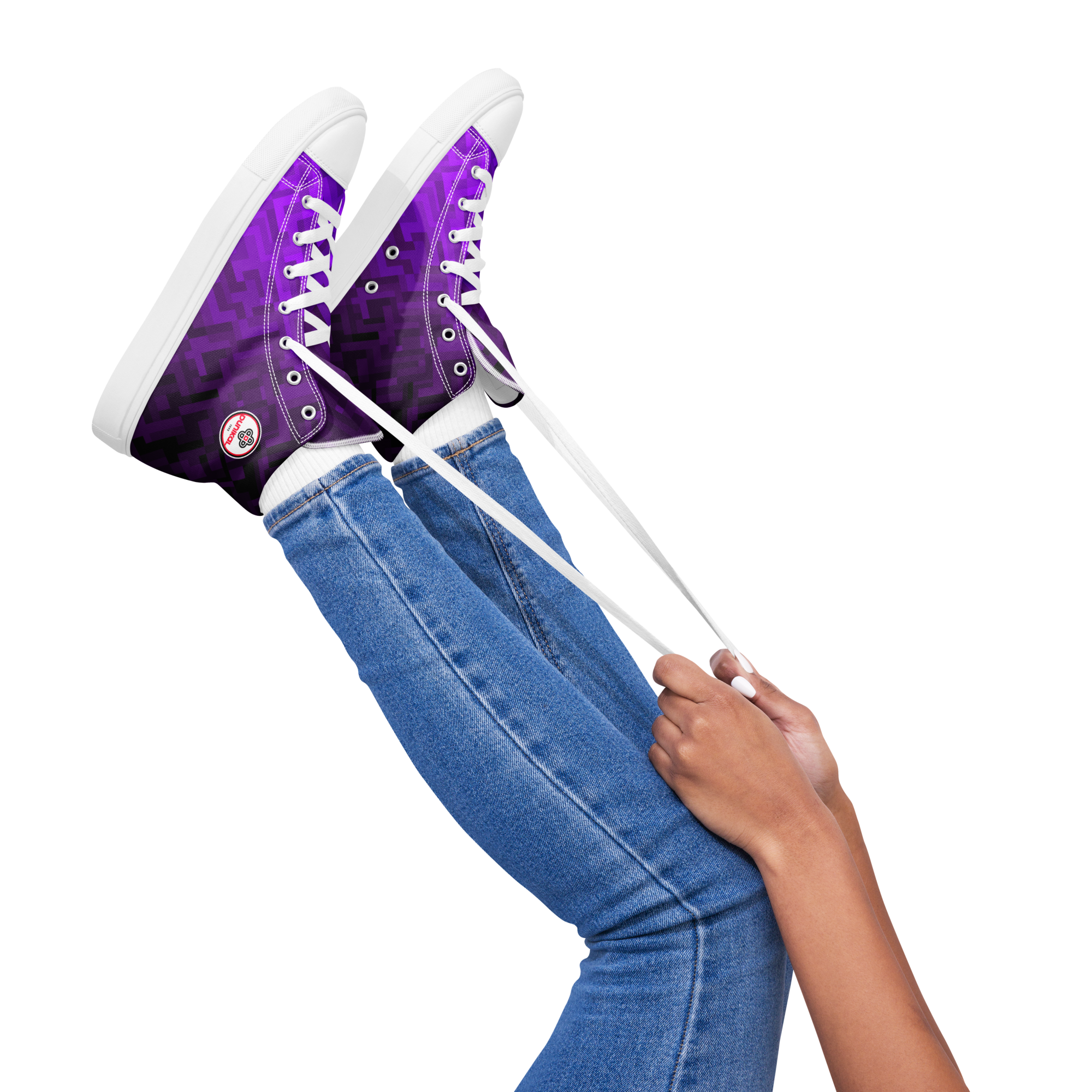 Zapatillas deportivas — Luz negra