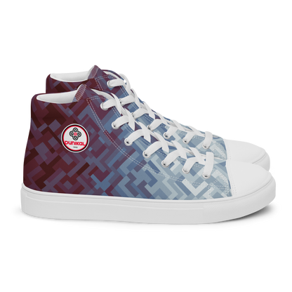 Canvas sneakers for women ❯ Polygonal gradient ❯ Chasse-galerie