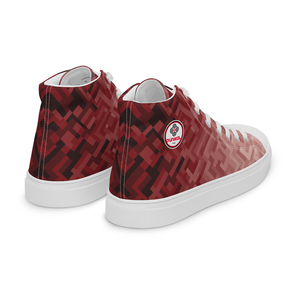 Zapatillas de lona — Rojo rubí