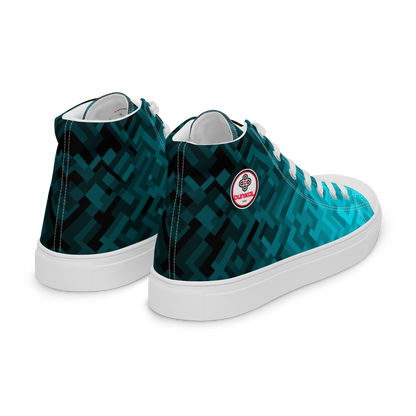 Women's Canvas Sneakers ❯ Polygonal Gradient ❯ Springboard