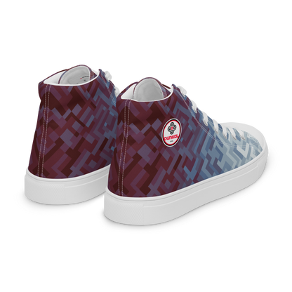 Canvas sneakers for women ❯ Polygonal gradient ❯ Chasse-galerie