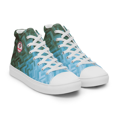 Women's Canvas Sneakers ❯ Polygonal Gradient ❯ Portage