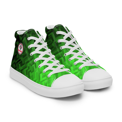 Women's Canvas Sneakers ❯ Polygonal Gradient ❯ Matrix