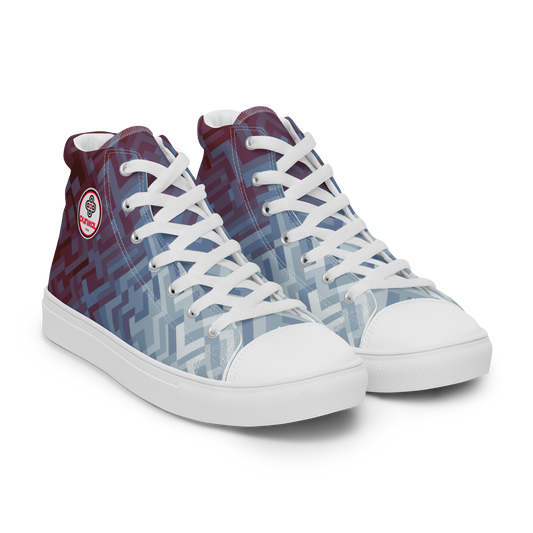 Canvas sneakers for women ❯ Polygonal gradient ❯ Chasse-galerie