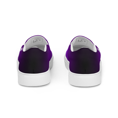 Women's Canvas Slip-ons ❯ Pure Gradient ❯ Blacklight