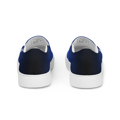 Women's Canvas Slip-ons ❯ Pure Gradient ❯ Ultramarine