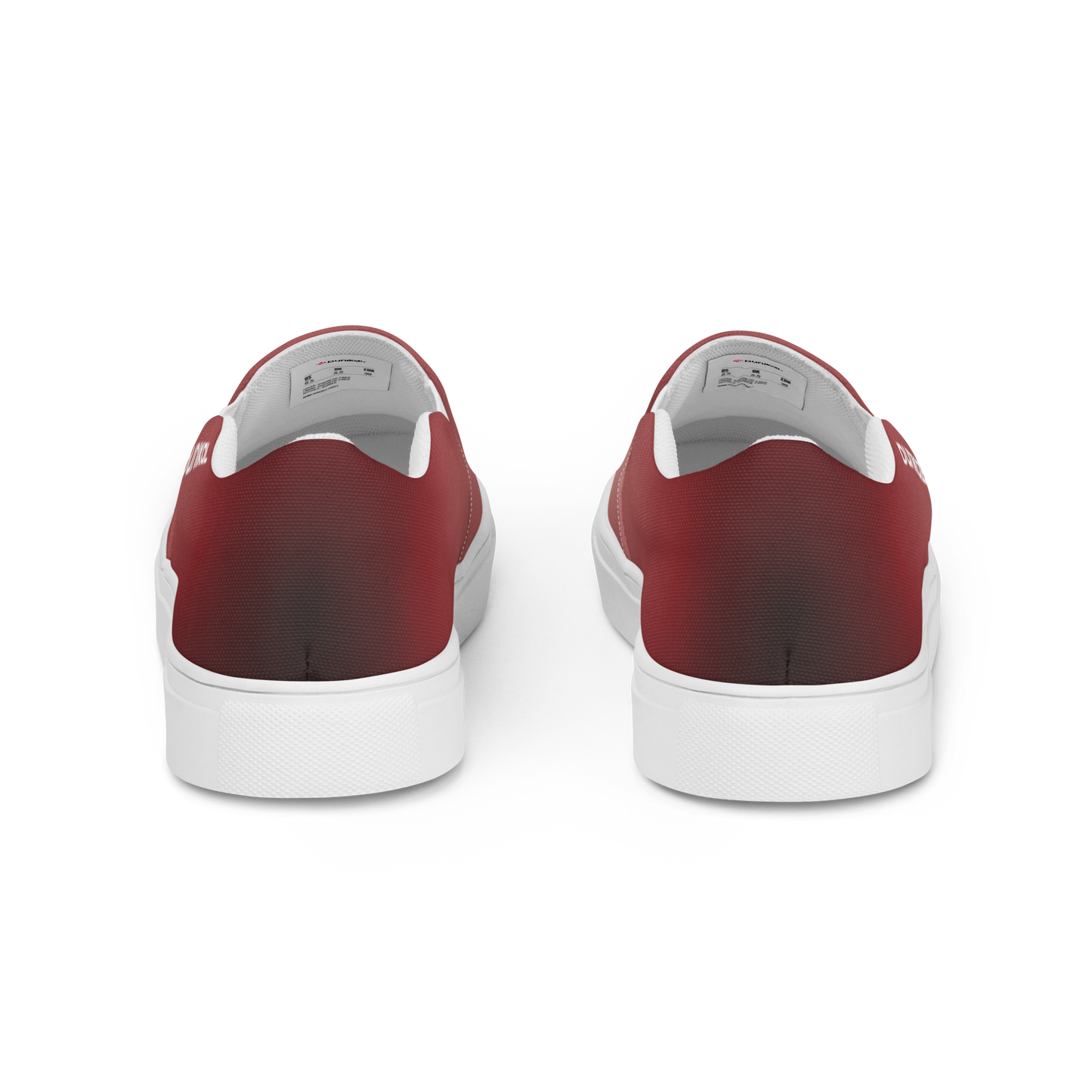 Women's Canvas Slip-Ons ❯ Pure Gradient ❯ Ruby Red