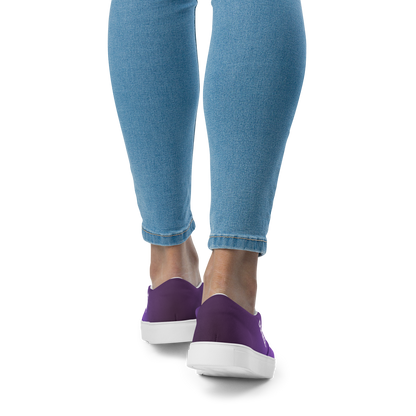 Women's Canvas Slip-Ons ❯ Pure Gradient ❯ Amethyst Purple