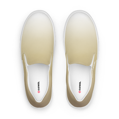 Women's Canvas Slip-Ons ❯ Pure Gradient ❯ Metallic Gold