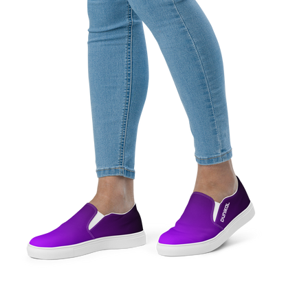 Women's Canvas Slip-ons ❯ Pure Gradient ❯ Blacklight