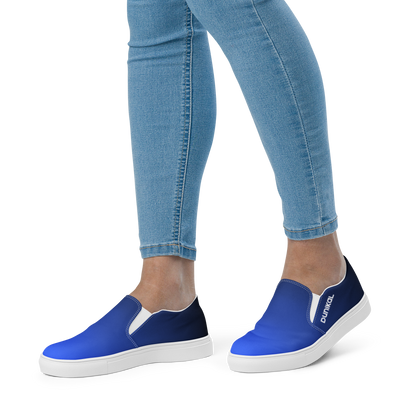 Women's Canvas Slip-ons ❯ Pure Gradient ❯ Ultramarine