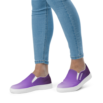 Women's Canvas Slip-Ons ❯ Pure Gradient ❯ Amethyst Purple