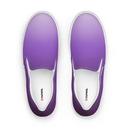 Women's Canvas Slip-Ons ❯ Pure Gradient ❯ Amethyst Purple