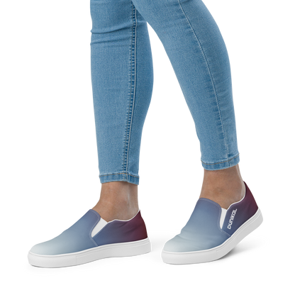 Canvas slip-ons for women ❯ Pure gradient ❯ Chasse-galerie