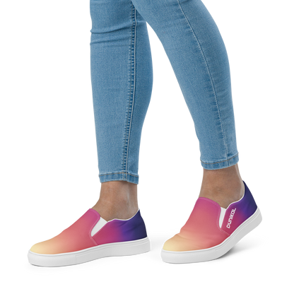 Women's Canvas Slip-ons ❯ Pure Gradient ❯ Winter Morning