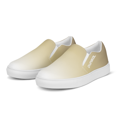 Women's Canvas Slip-Ons ❯ Pure Gradient ❯ Metallic Gold