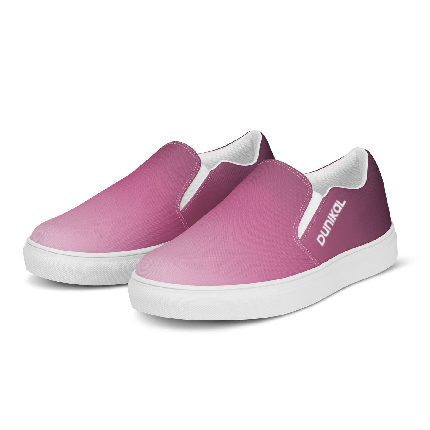 Women's Canvas Slip-Ons ❯ Pure Gradient ❯ Orchid Pink