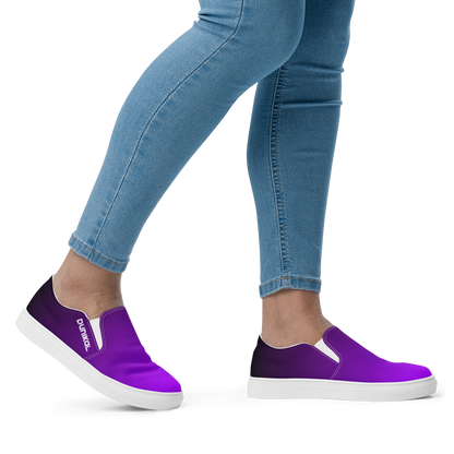 Women's Canvas Slip-ons ❯ Pure Gradient ❯ Blacklight