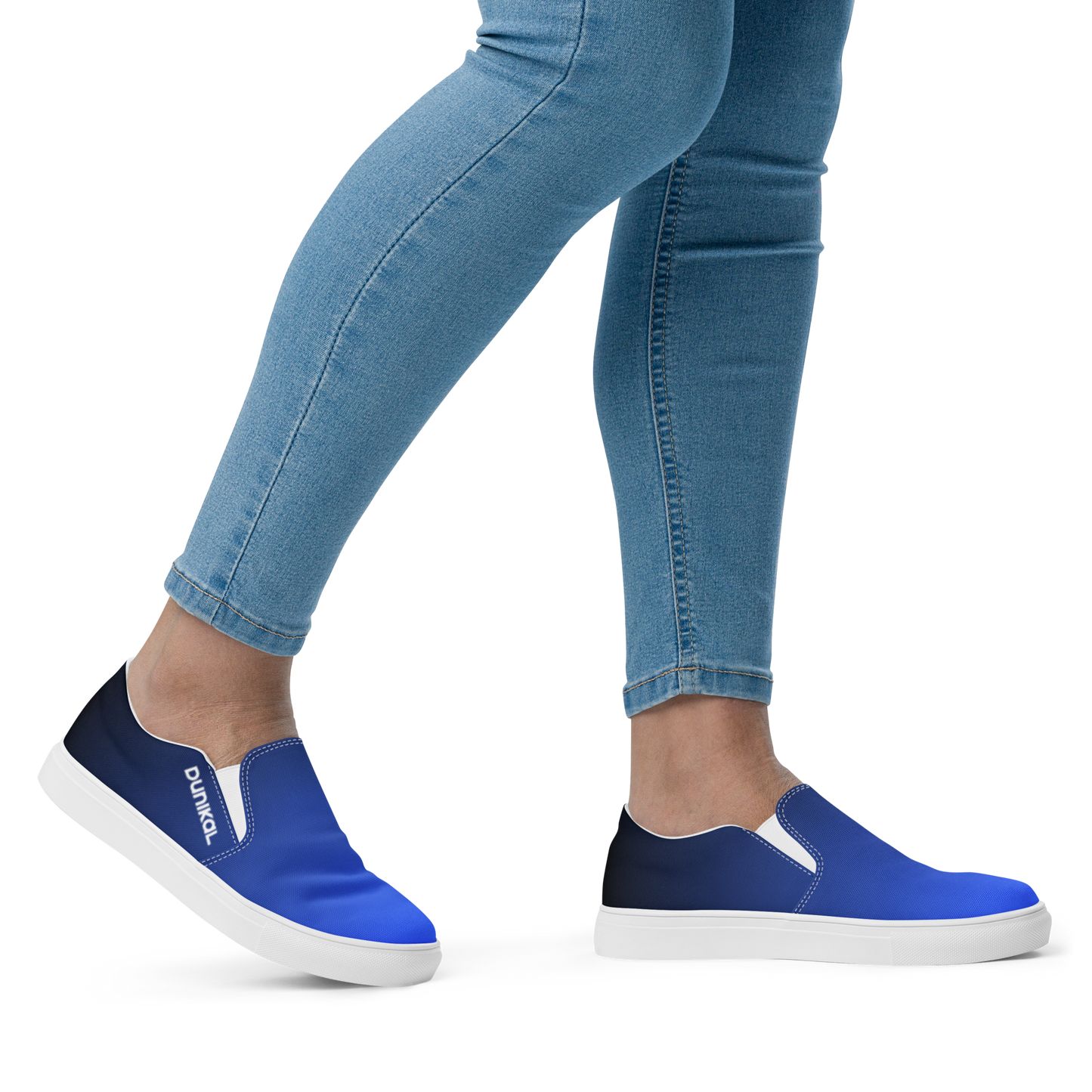 Women's Canvas Slip-ons ❯ Pure Gradient ❯ Ultramarine