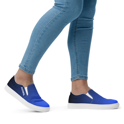 Women's Canvas Slip-ons ❯ Pure Gradient ❯ Ultramarine