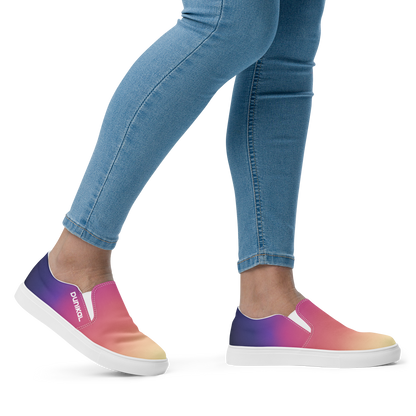 Women's Canvas Slip-ons ❯ Pure Gradient ❯ Winter Morning