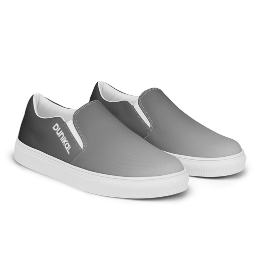 Women's Canvas Slip-ons ❯ Pure Gradient ❯ Silver